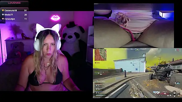 Angie-night Show in webcam