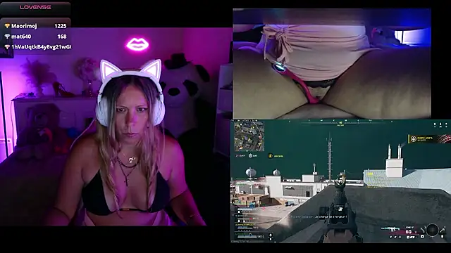 Angie-nightn Webbikameraesitys