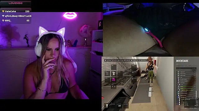 Angie-night Pertunjukan Webcam