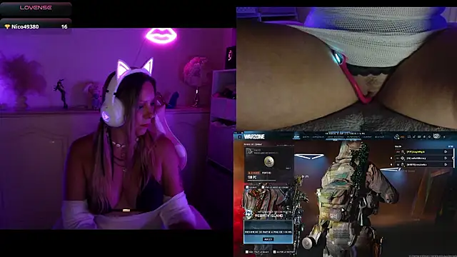 Show Webcam de Angie-night