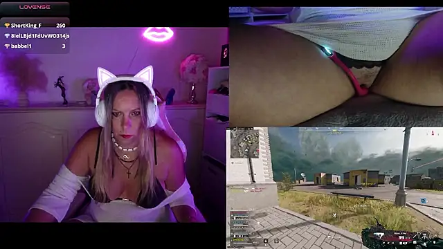 Angie-nightn Webbikameraesitys