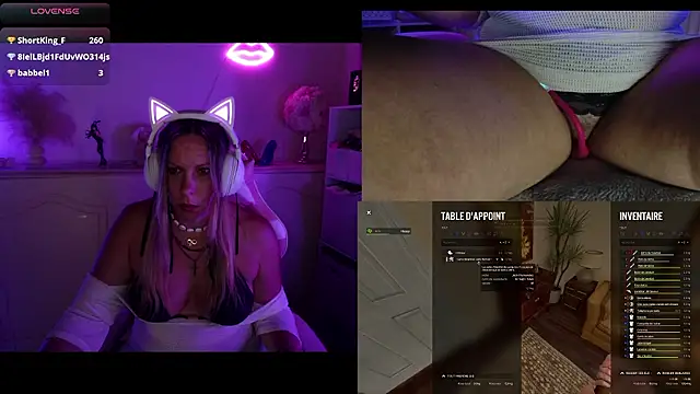 Show webcam de Angie-night