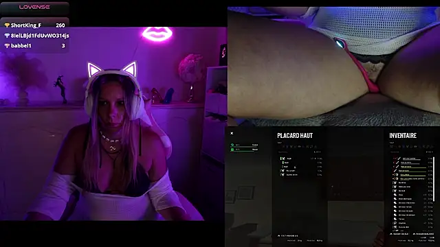 Webkamerová show Angie-night