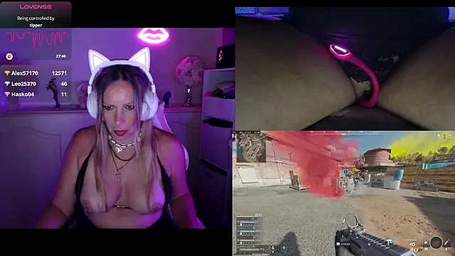 โชว์เว็บแคมของ Angie-night