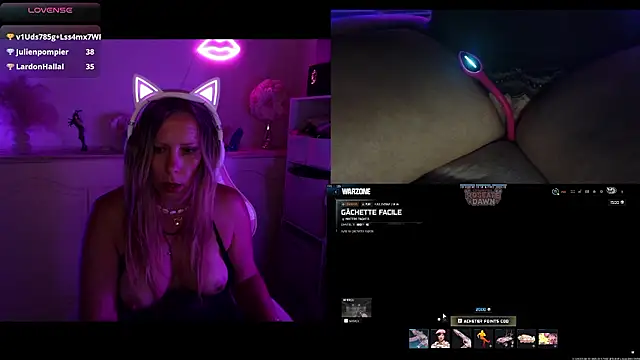 Show webcam de Angie-night