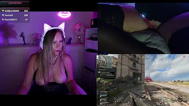 Show webcam de Angie-night