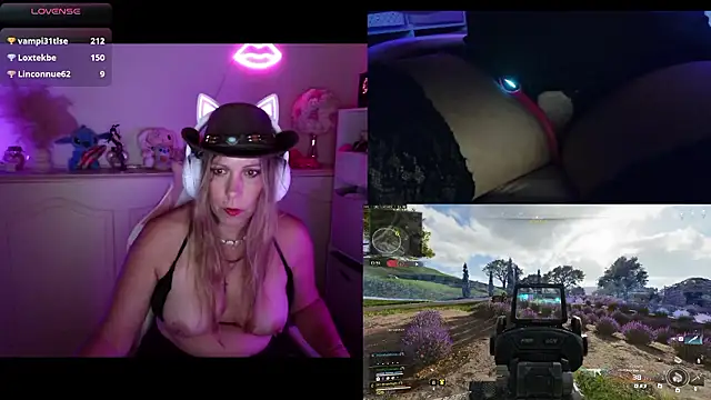 Show de webcam de Angie-night