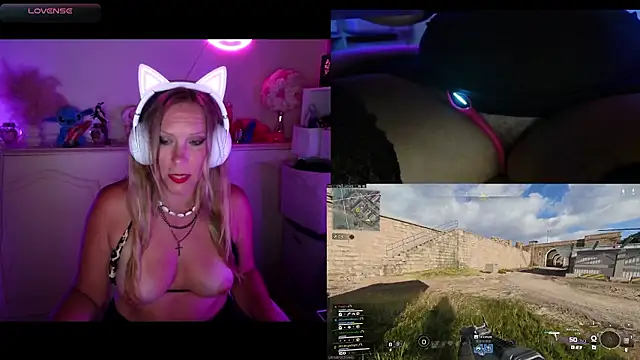 Show modela Angie-night na web-kameri