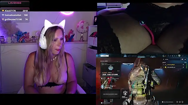 Show webcam de Angie-night