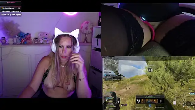 Angie-nightn Webbikameraesitys