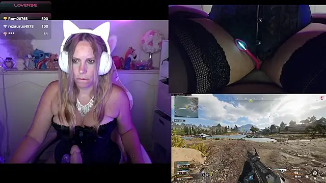 Angie-nightn Webbikameraesitys