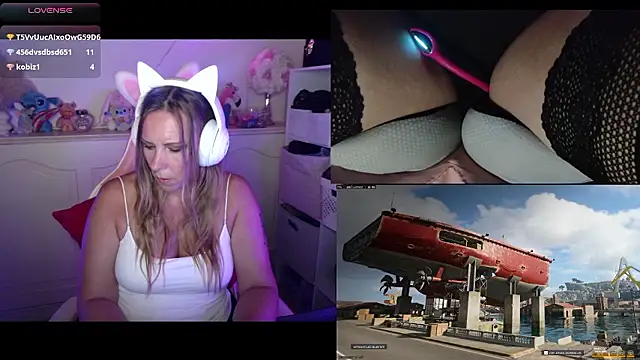 Angie-night Show in webcam
