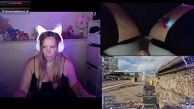 Angie-night Show in webcam