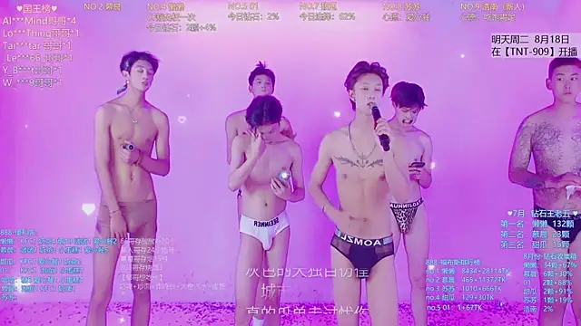 Show de TNT-888 na webcam