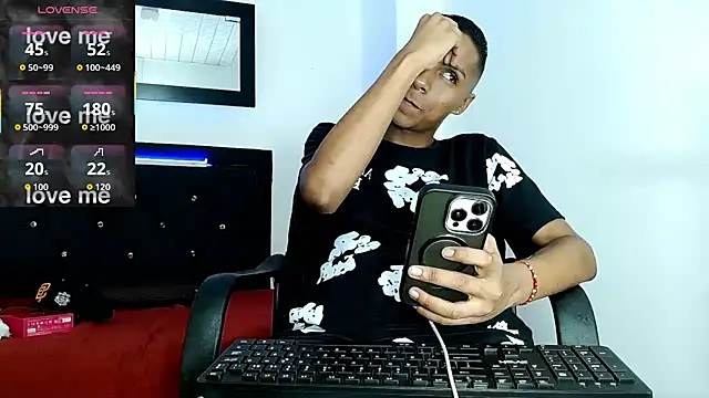 hotboyluxen Webbikameraesitys
