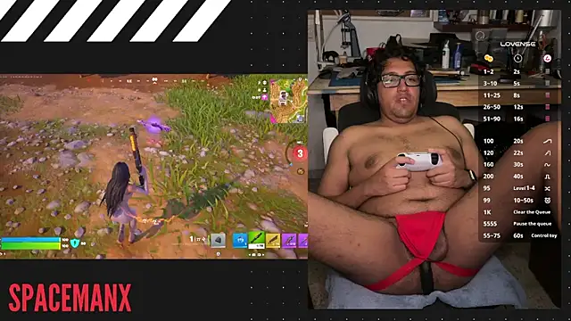 Show de spacemanx_eddy na webcam