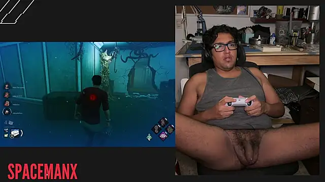 spacemanx_eddy: διαδικτυακό σόου στην κάμερα
