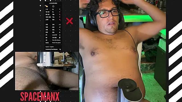 spacemanx_eddy Шоу с уебкамера