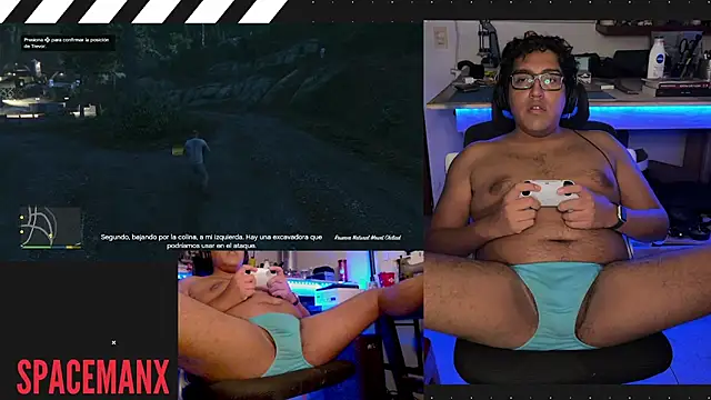 spacemanx_eddy Adlı Modelin Web Kamerası Şovu