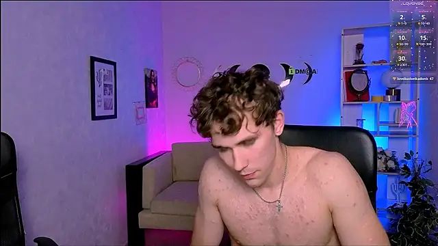 Show modela kevin_nix na web-kameri