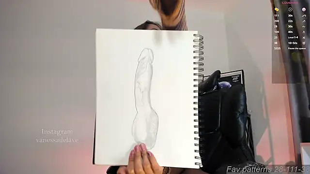צ'אט XXX בשידור חי של Vanessarte_
