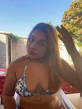 Show de Sa-fadinha na webcam
