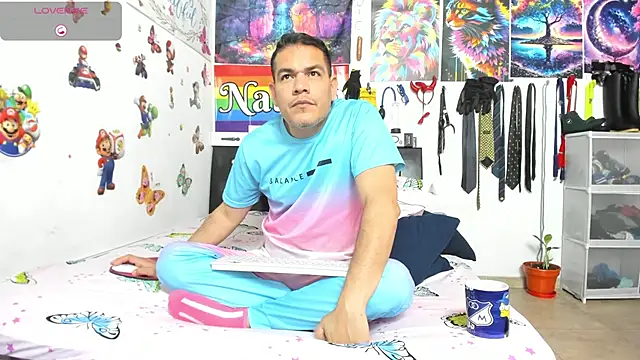 Show modela nathannathaniel na web-kameri