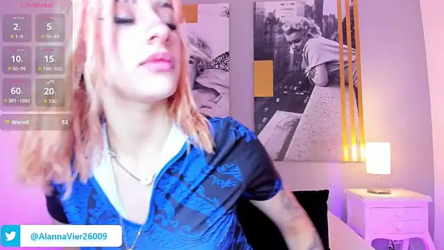 Chatroom XXX en direct de AlannaViera