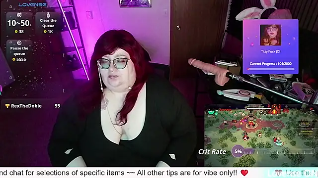 RileySynn Show in webcam