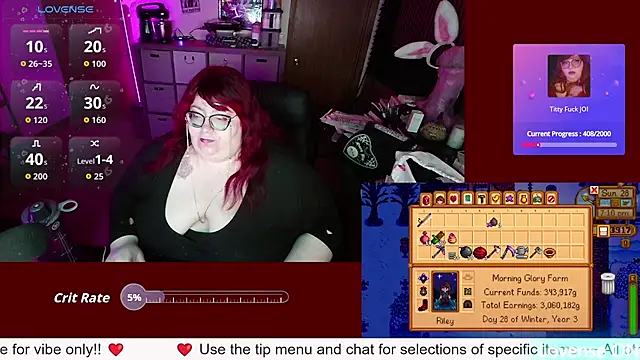 RileySynn Webcam-Show