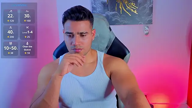 AndresRodriguez1 Adlı Modelin Web Kamerası Şovu