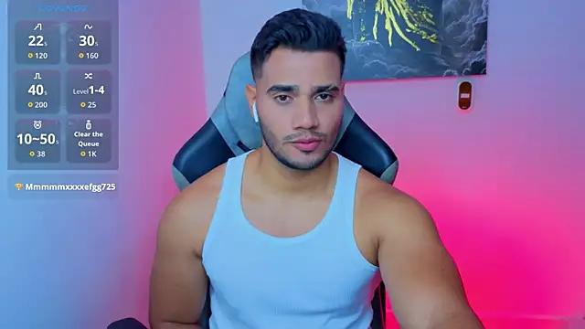 AndresRodriguez1 webkamerás műsora