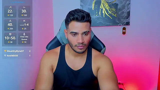 AndresRodriguez1 Pertunjukan Webcam