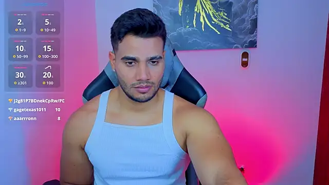 Show modela AndresRodriguez1 na web-kameri