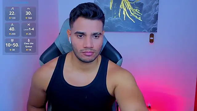 Show modela AndresRodriguez1 na web-kameri