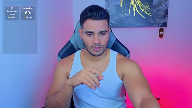 Show modela AndresRodriguez1 na web-kameri