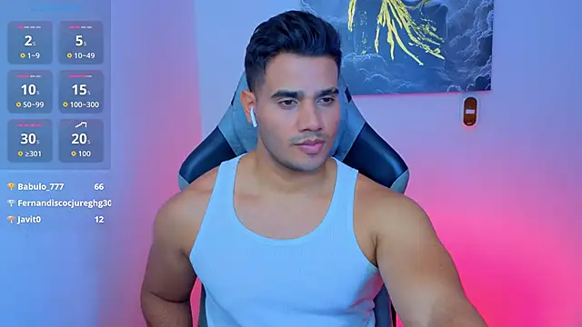AndresRodriguez1 Pertunjukan Webcam
