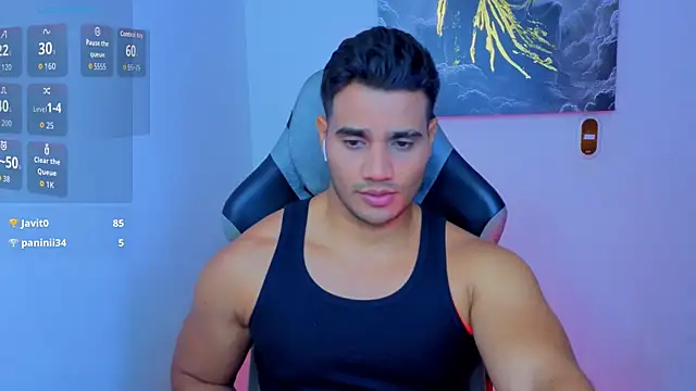 Show modela AndresRodriguez1 na web-kameri