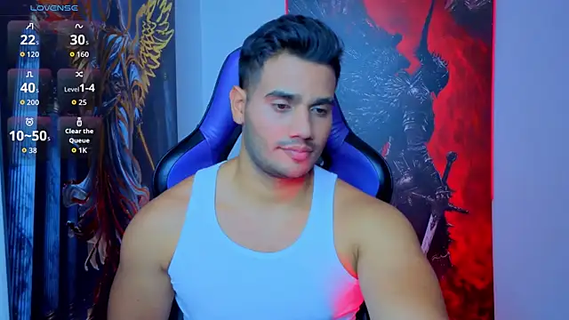 Show modela AndresRodriguez1 na web-kameri