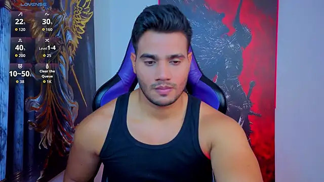 Show modela AndresRodriguez1 na web-kameri