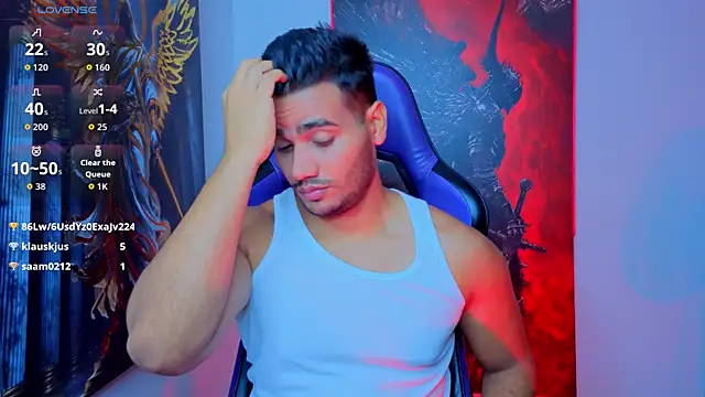 AndresRodriguez1 Pertunjukan Webcam
