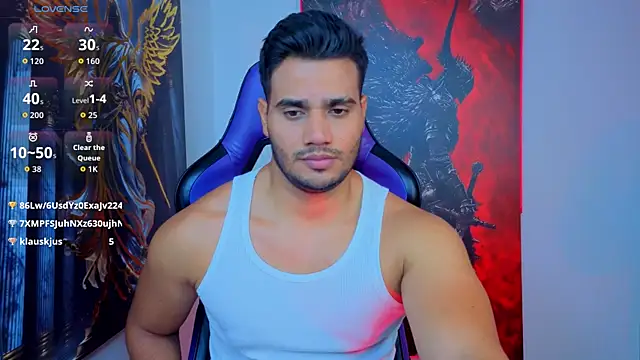 AndresRodriguez1 Adlı Modelin Web Kamerası Şovu