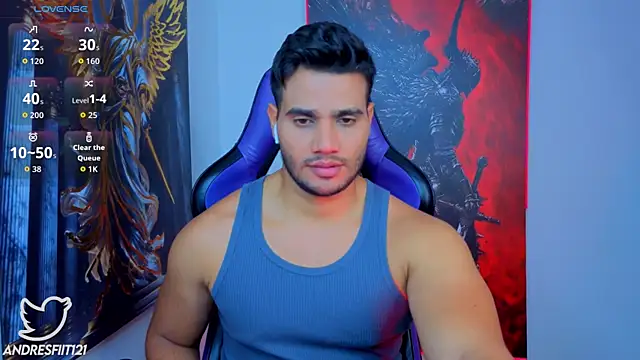 AndresRodriguez1 Adlı Modelin Web Kamerası Şovu