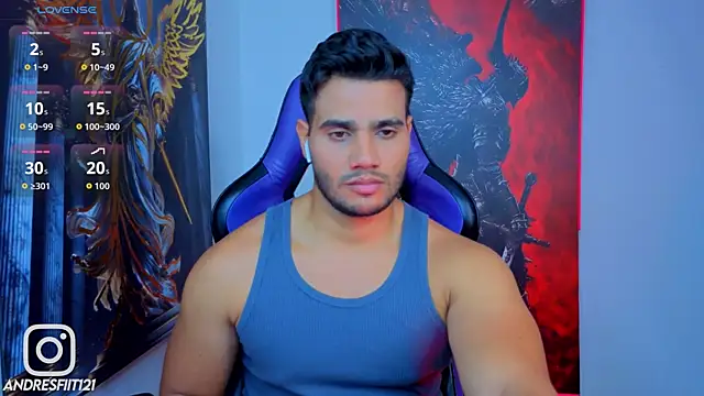 AndresRodriguez1 Adlı Modelin Web Kamerası Şovu
