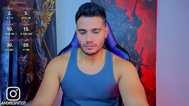 AndresRodriguez1 Adlı Modelin Web Kamerası Şovu