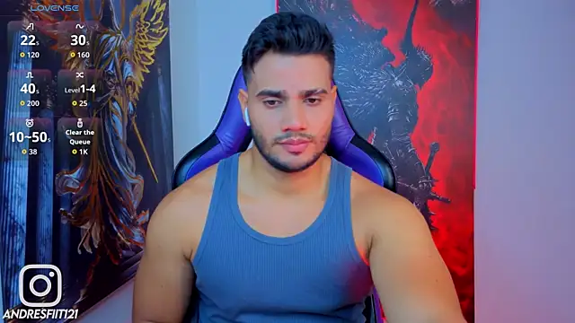AndresRodriguez1 Adlı Modelin Web Kamerası Şovu