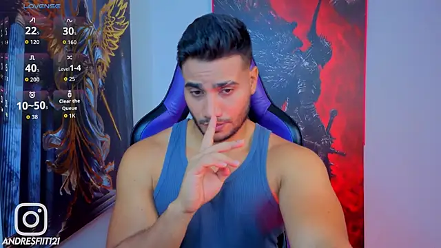 Show de AndresRodriguez1 na webcam