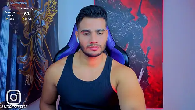 AndresRodriguez1 Pertunjukan Webcam