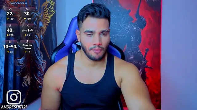 AndresRodriguez1 Pertunjukan Webcam