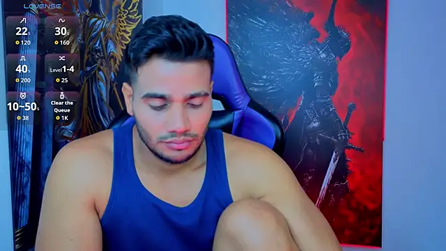Show modela AndresRodriguez1 na web-kameri